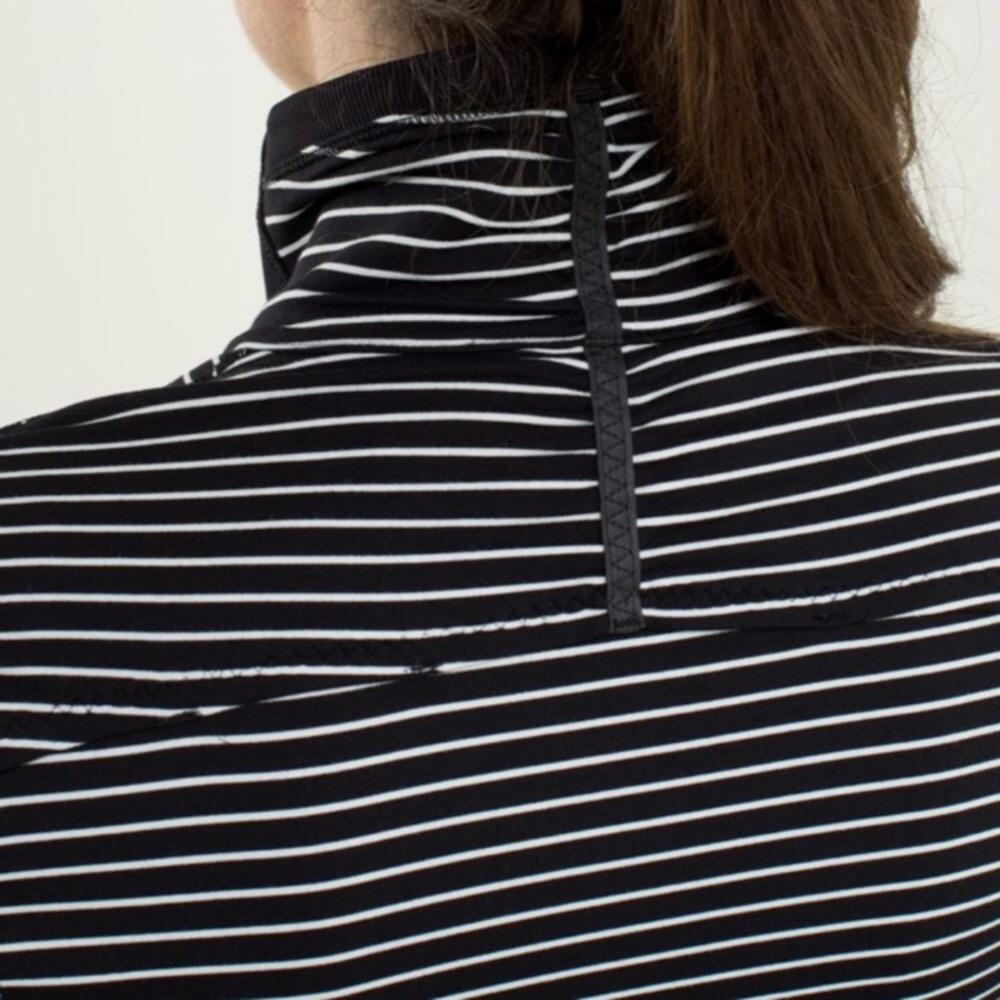 Lululemon Base Runner Parallel Stripe Half Zip - image 4